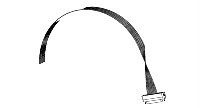15-Pin Vacuum Side Connector to Cable