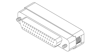 50-Pin Vacuum Side Connector