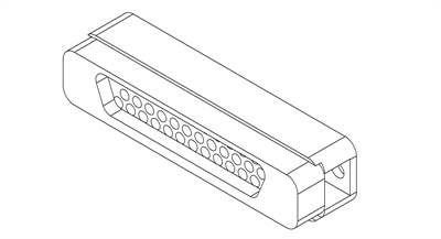 50-Pin Vacuum Side Connector