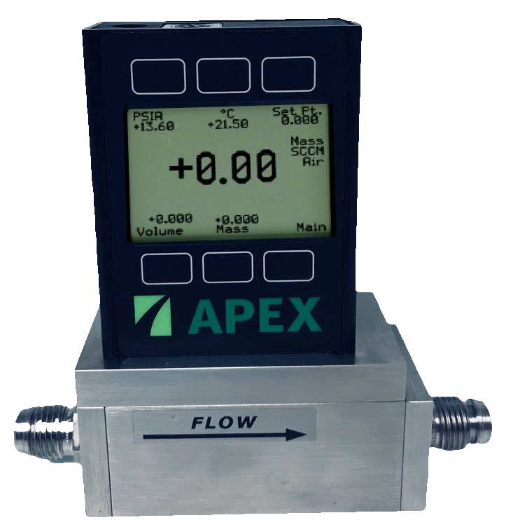 vacuum mass flow meter