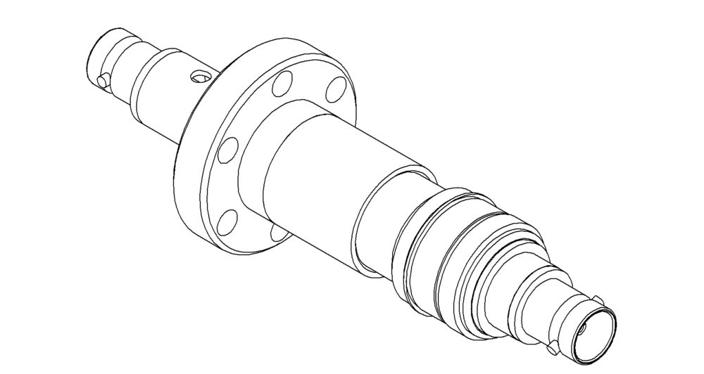 Coaxial Conflat Feedthrough