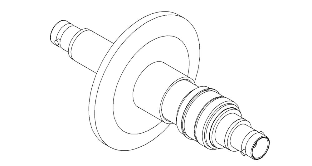 Coaxial Quick Flange Feedthrough