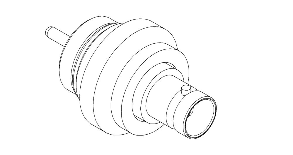 Coaxial Weldable Feedthrough