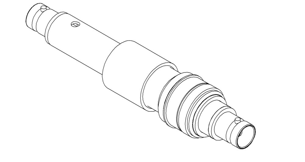 Coaxial Weldable Feedthrough