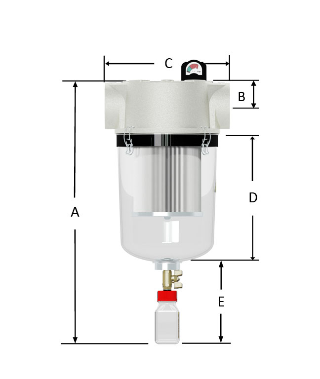 Vacuum Medical Filter