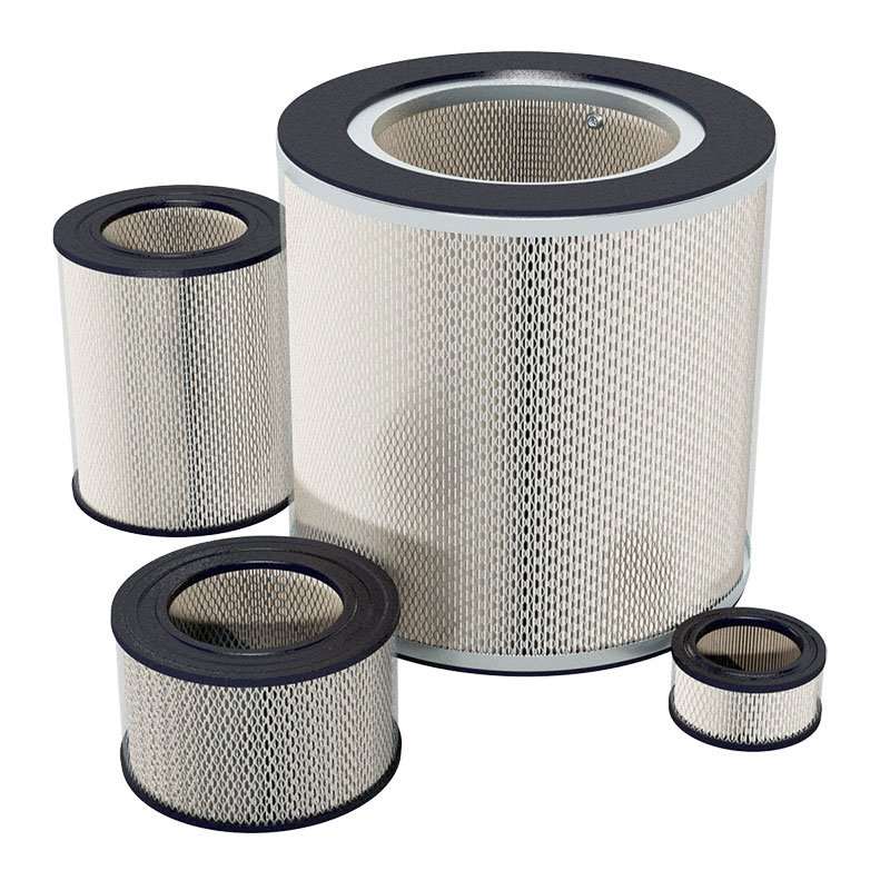Paper vacuum filter media