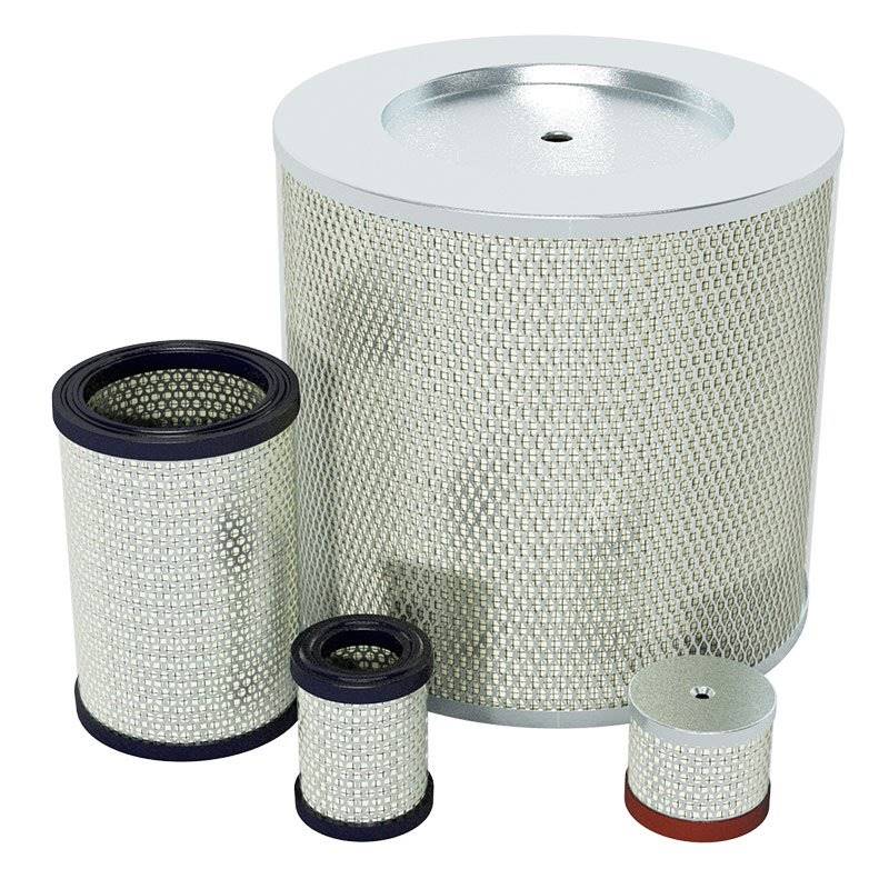 Oil mist vacuum filter media